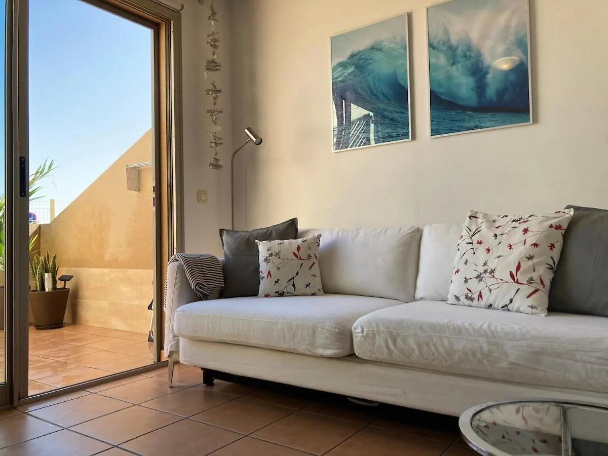 Fantastic Seafront Apartment With Sea Views & Pool La Tejita